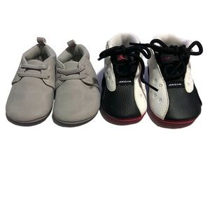 Nike Jordan 13 Retro &   Carter’s Desert Boot  Shoes